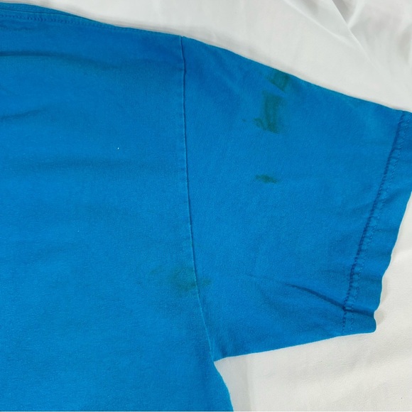 JEM Men’s Eclectic Print Vintage Short Sleeve Tee - Picture 4 of 5